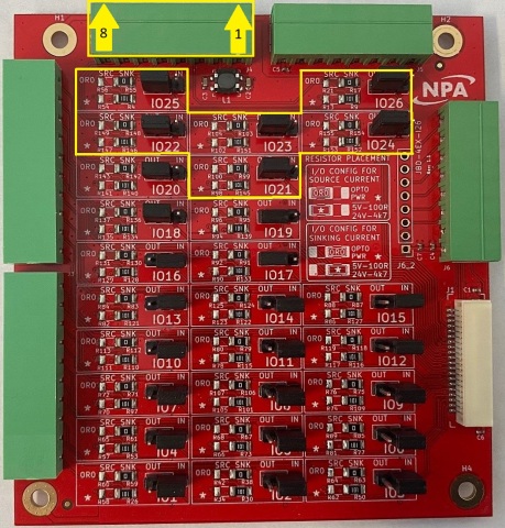 JBD-4EX-I26 IO21 to IO26