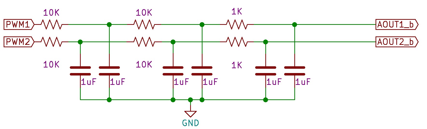 PWM to Analog Filter