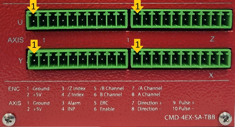 CMD-4EX-SA-TBB Motion Outputs