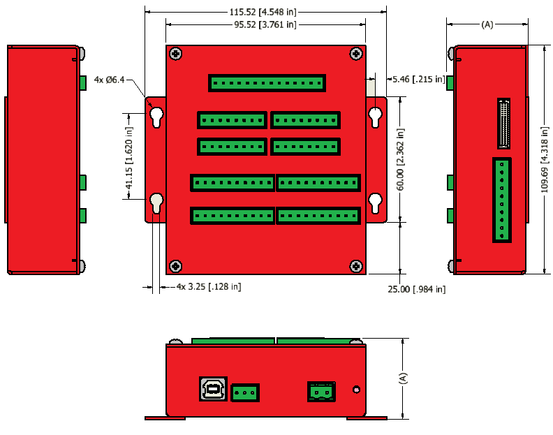 CMD-4EX-SA-TB_ Dimensions