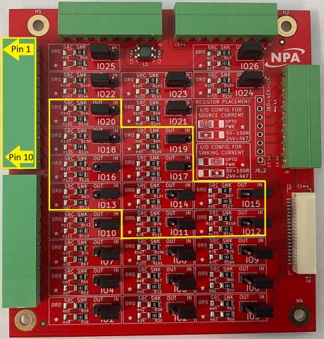 JBD-4EX-I26 IO11 to IO20