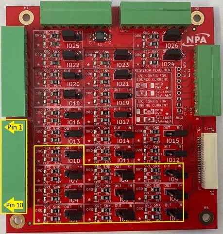 JBD-4EX-I26 IO1 to IO10